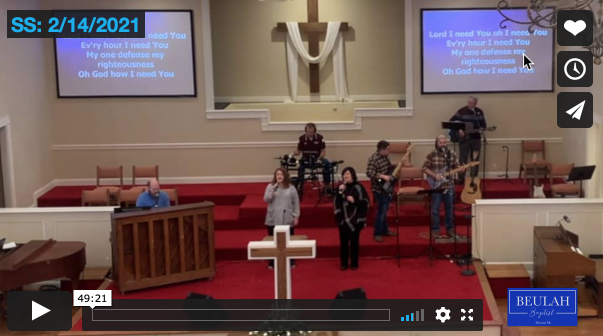 SS: 2/14/2021 - Beulah Baptist Church